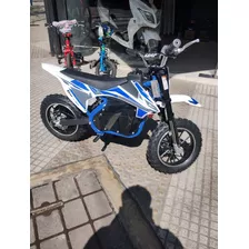 Mini Moto Eléctrica Gaf Para Niños 3 Modos Velocidad 0km