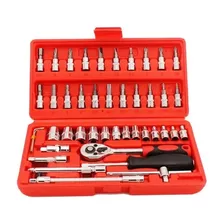 Conjunto Ferramentas Socket 46 Pçs Taiwans Qualitytools