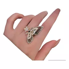 Padrisimo Anillo Para Dama Mariposa Libre Vanguardista