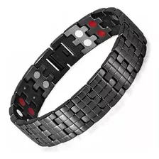 Pulsera Hombre Elegante Magnética De 4 Elementos Rp3