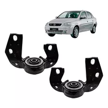 Par Soporte Barra Tensora Hid Der Izq Chevrolet Corsa 1.6