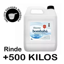 Detergente Liquido Para Ropa Blanca 5 Litros Bombabá