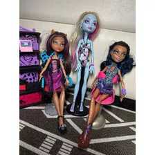 Kit 3 Bonecas Monster High