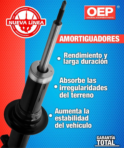 2 Amortiguadores Traseros Jeep Comanche 1989 1990 1991 1992 Foto 2