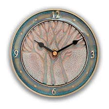 Georgetown Pottery Reloj De Pared Pequeño De Cerámica (6 Pul