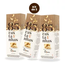 Kit 3 Leite Vegetal 85 Castanhas 1l - Cajueiro