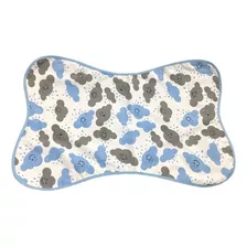 Tapete Pet Comedouro 60x40cm Impermeável Nuvenzinha Azul