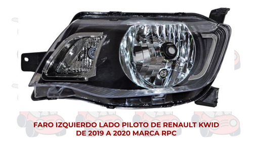 Faro Renault Kwid 2019-19-2020-20 Ore Foto 2