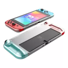 Capa Case Alta Proteção Tpu Silicone Nintendo Switch Oled