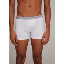 77r1 Kit Cueca Boxer Hering Algodão + Elastano