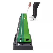 Abco Tech Indoor Golf Putting Green - Tapete Portátil Con Fu