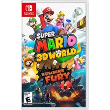 Super Mario 3d World + Bowsers Fury Switch Midia Fisica