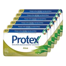Protex Pack 06 Jabón Antibacterial Aloe Vera 125gr C/u