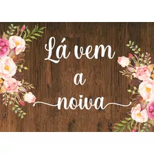 Placa Frases Personalizada Casamento Rústico Cor Madeira-pvc