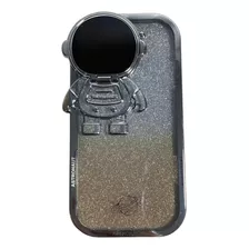 Estuche De Astronauta Escarchado Para iPhone 