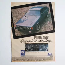 Puma Amv 4.1 1989 - Propaganda Publicidade