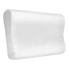 Travesseiro Cervical Coluna Macio Contour Pillow Magnético Cor Branco