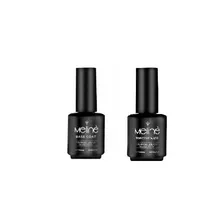 Base Coat +top Coat Matte Semipermanente Gel Uv/led Meline 