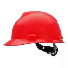 Casco Msa Gorro V-gard Rojo Fas-trac Iii 