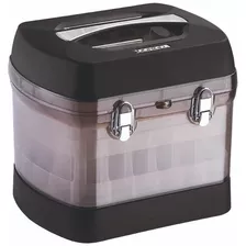 Maletin Organizador Para 68 Esmaltes Dompel Negro Manicuria