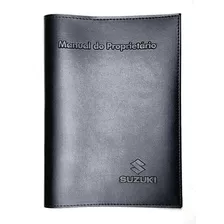 Capa Porta Manual Proprietário C Suzuki C Couro Eco