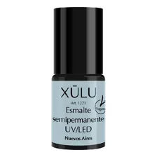 Esmalte Para Uñas Semipermanente Uv/led X 6ml Xúlu Z1000 Color C221 Nuevos Aires