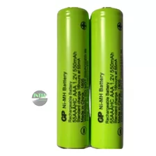 2 Pilhas Aaa Nimh 1,2 V Recarreg 1,2v 550mah K602/ts80/ts63