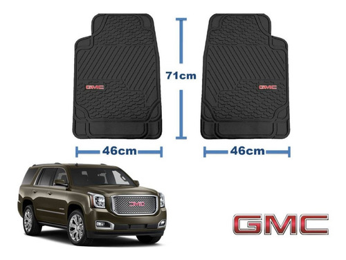 Tapetes 3 Filas Big Truck Logo Gmc Yukon 2015 A 2019 2020 Foto 2