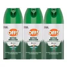 Repelente Off Aerosol Verde X 12 Unidades 