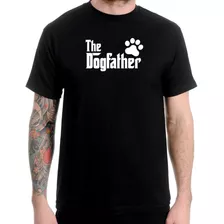Camiseta Masculina Poderoso Paizão De Cachorro Dogfather Pet
