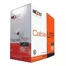 Rollo Cable Utp Nexxt Cat 5e 305m Interior Certifica Gigabit