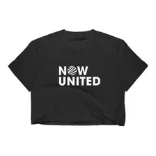 Cropped Now United Blusa Infantil E Adulto Camiseta Camisa 