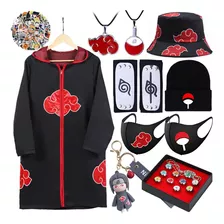 21 Peças Naruto Anime Akatsuki Kit Roupas Roupas Roupas E Ac