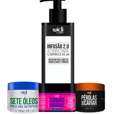 Kit Infusão Acid, Perolas, Sete Oleos E Curvas Magicas Widi