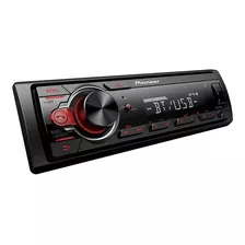 Auto Estéreo Pionner Mvh-s215bt 1 Din Usb Fm Aux Bluetooth