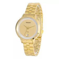 Relogio Orient Feminino Dourado Social Luxo Original Brinde