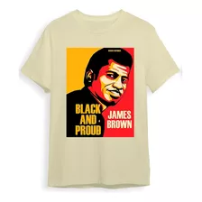 Camiseta Camisa James Brown Mr Dynamite Funky Soul Anos 70