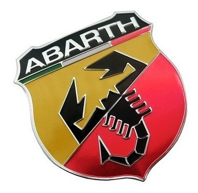 Logo Metalico Fiat 500 Abarth Foto 3