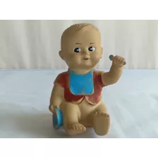 Antiga Boneca Bebe De Borracha Anos 70 Brinquedo Antigo