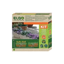 Kit Irrigação Gotejamento Para Até 24 Vasos Completo Elgo