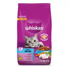 Ração Whiskas Gatos Adulto Sabor Peixe 10,1kg