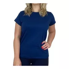 Baby Look Básica Feminina Para Treino Dry Fit Top 