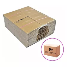 Kit 200 Caja De Cartón Para Mercado Envío 19.5x10.5x13.5cm