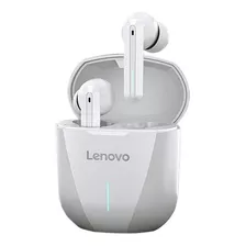 Audífonos In-ear Gamer Inalámbricos Lenovo Xg01 Blanco Con Luz Led