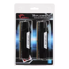 Memoria Ram Ripjaws V Color Negro 16gb(2x8) G.skill F4-3200