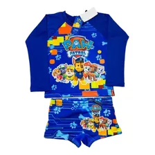 Roupa De Banho Infantil Protetor Solar Uv 50 Personagens