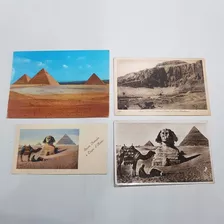 Antiguas Postales De Egipto Lote X 4 Mag 59799