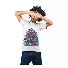 Playera Ecologica De Psicodelico Hongos Magicos Para Hombre