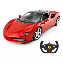 Carrinho De Controle Remoto Ferrari Sf90 - 1/14