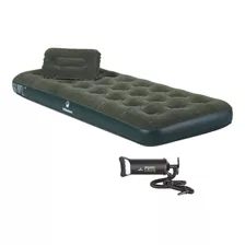 Colchón Inflable Klimber Individual + 1 Almohada + Inflador